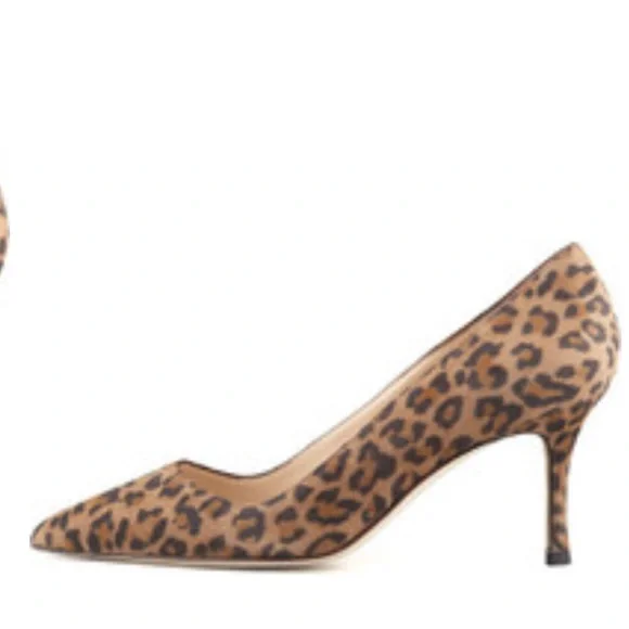 Manolo Blahnik BB Pump Leopard sz 40.5